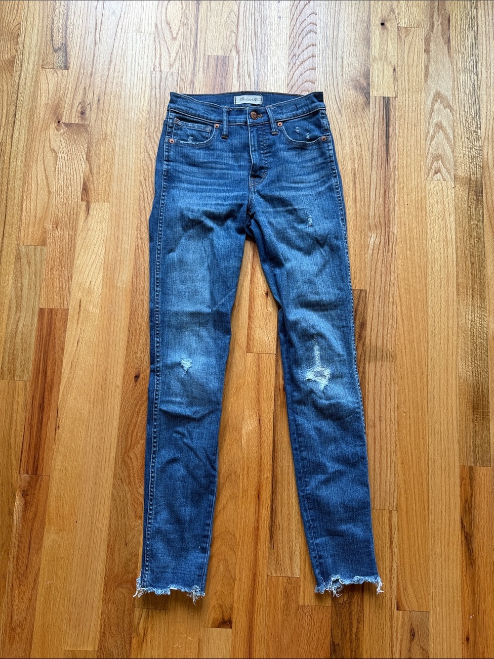 Madewell 9” High Rise Skinny Denim Jeans